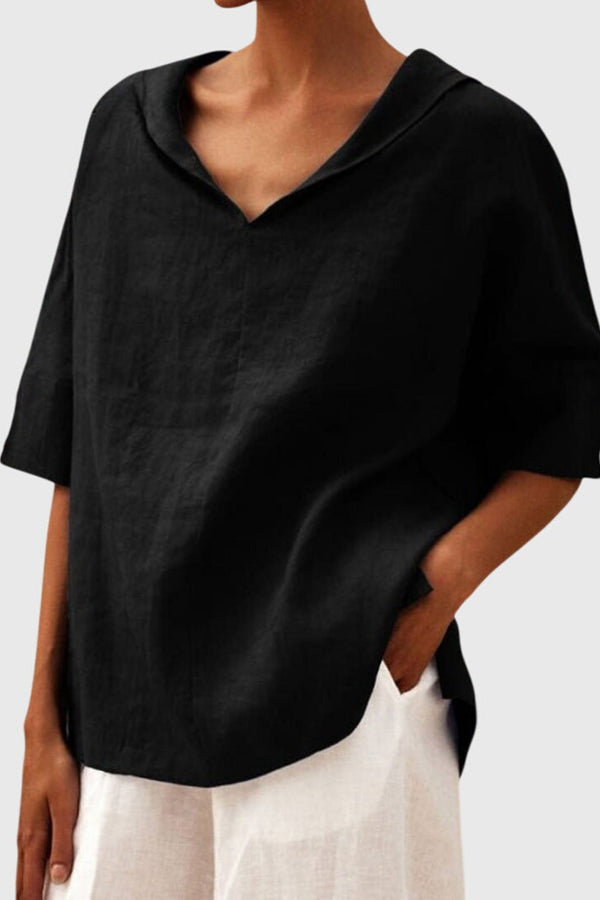 Joanna™ | Blusa Casual de Caimento Solto