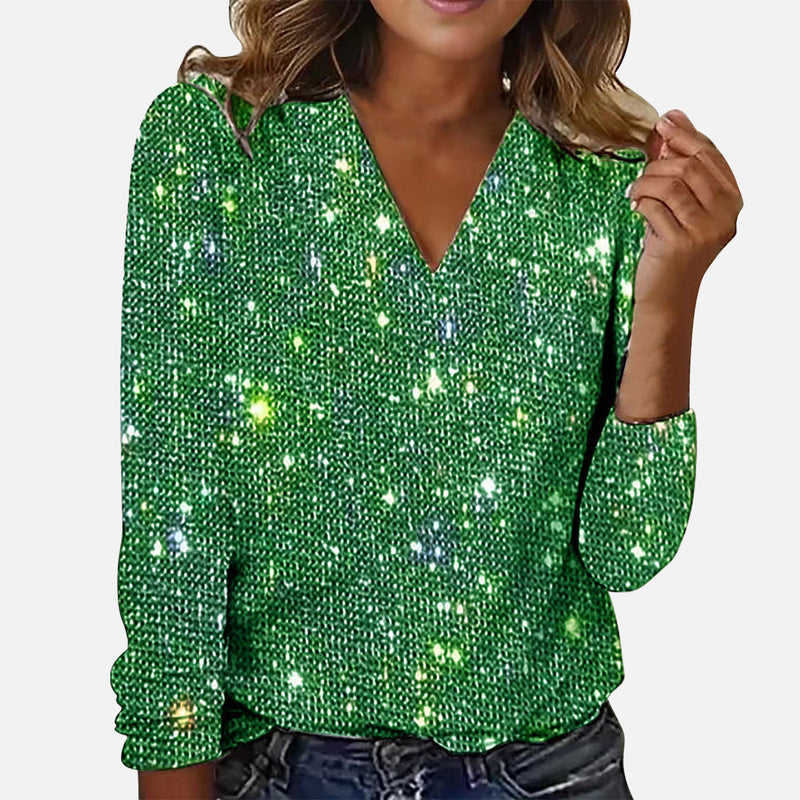 Jamie | Blusa Diamante com Decote em V