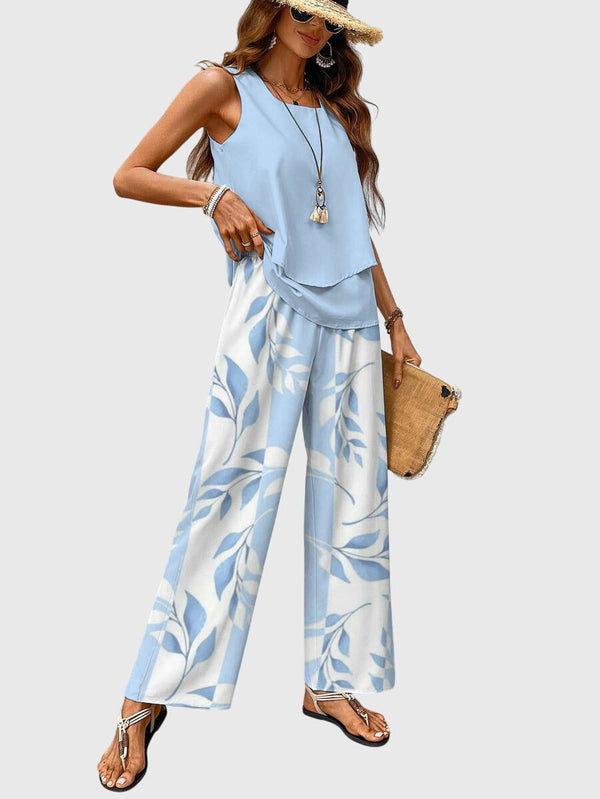 Brenda™ | Conjunto Elegante de Verão com 2 Peças