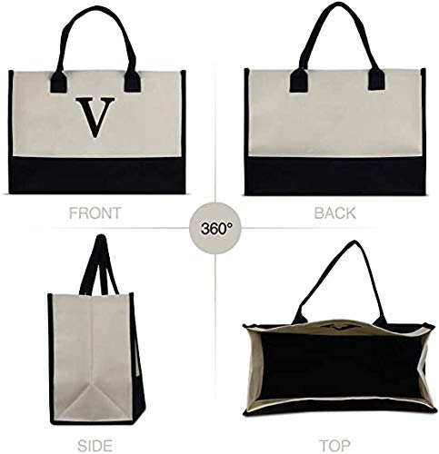 Harper™ - Bolsa Tote Personalizada com Letra