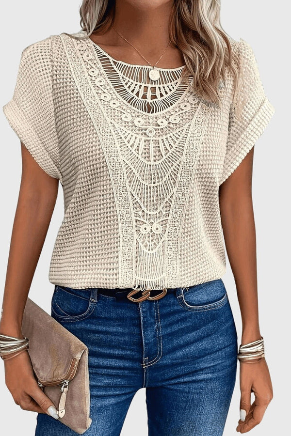 Pearl™ | Blusa Elegante Estilo Ibiza