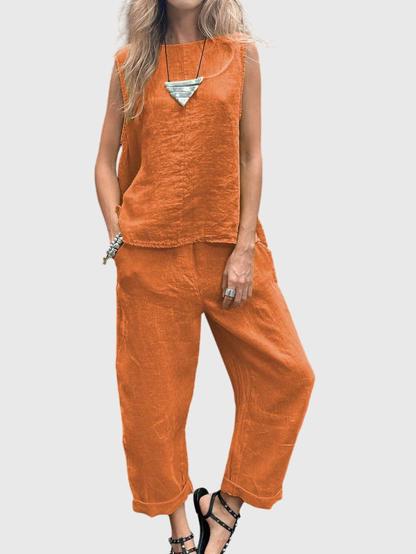 Sabrina™ | Conjunto Elegante de Duas Peças