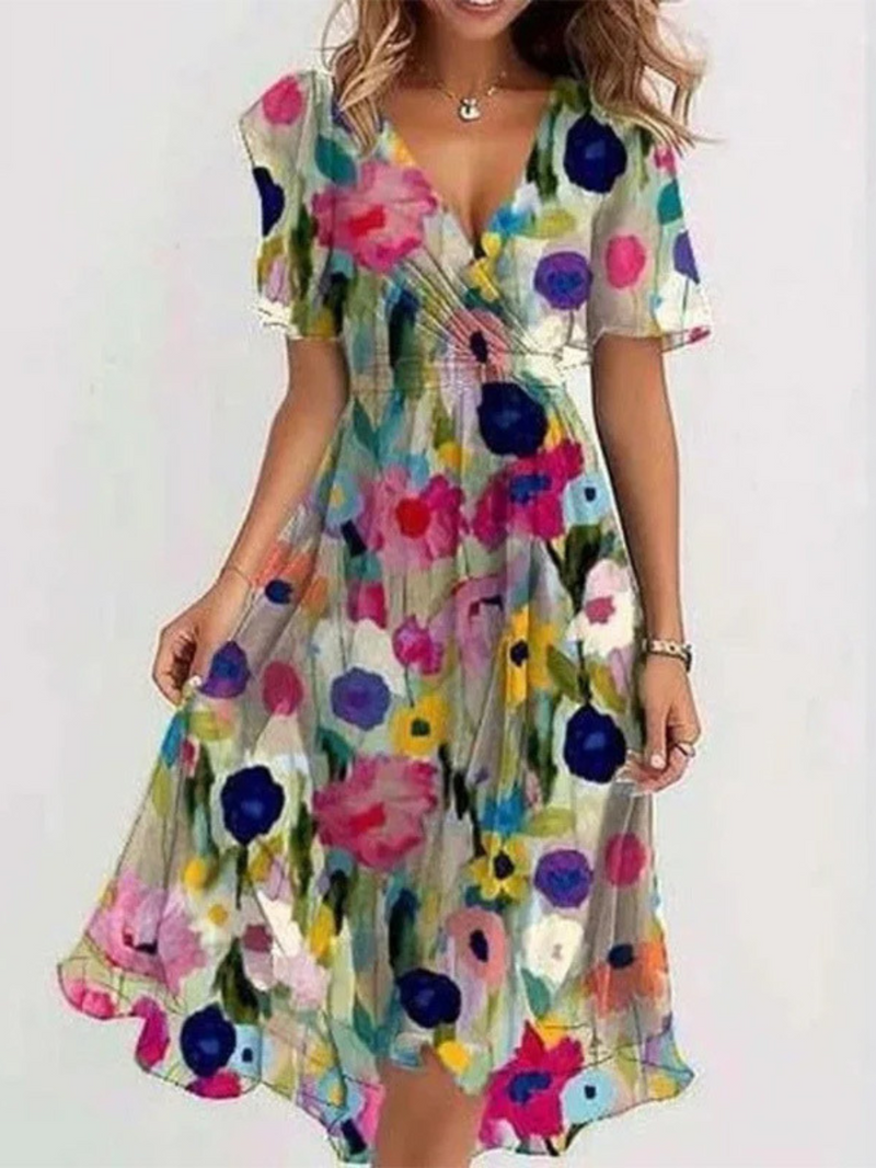 Matilda™ | Vestido de Verão com Cobre Barriga