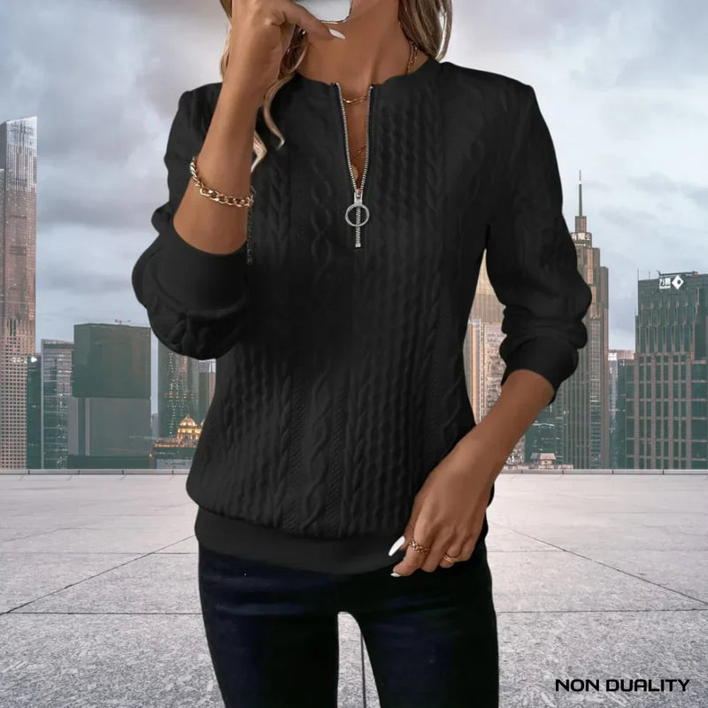 Suéter com Zíper Não-Dualidade