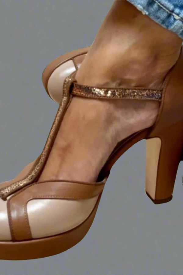 Niara™ | Sandálias de Salto Elegantes e Confortáveis