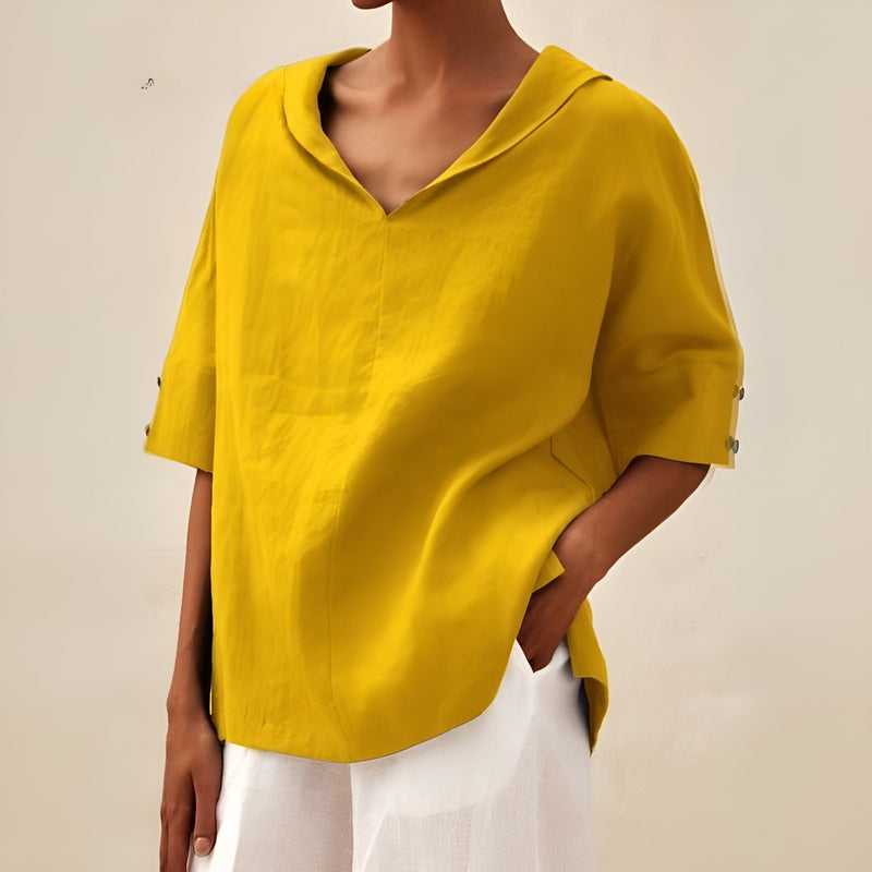 Lyndzi | Blusa de Linho