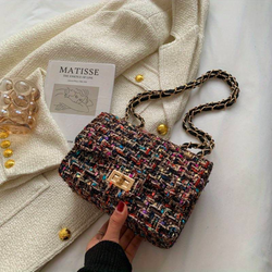 Madison™ - Bolsa de Ombro Elegante Feita à Mão