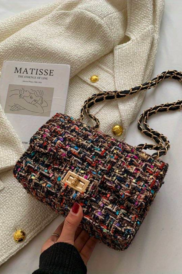 Madison™ - Bolsa de Ombro Elegante Feita à Mão