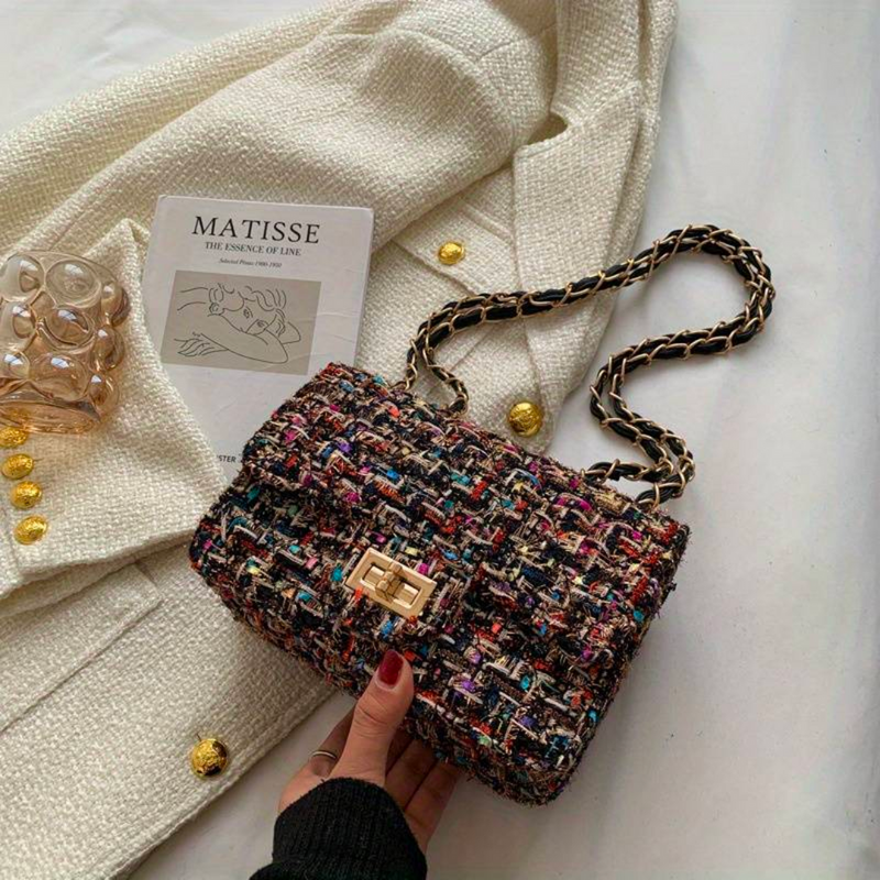 Madison™ - Bolsa de Ombro Elegante Feita à Mão