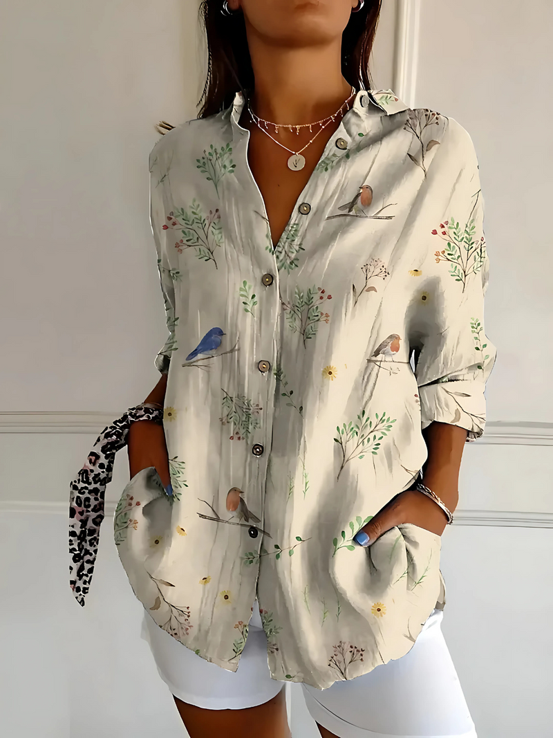 Viviana | Blusa Floral Wave
