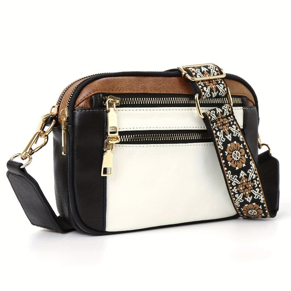 Peyton™ Luxe Statement | Bolsa Transversal Chic