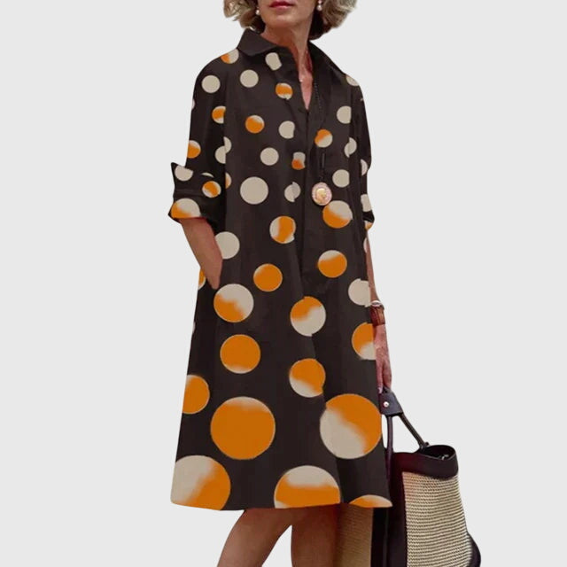 Paige™ - Vestido Elegante com Bolsos