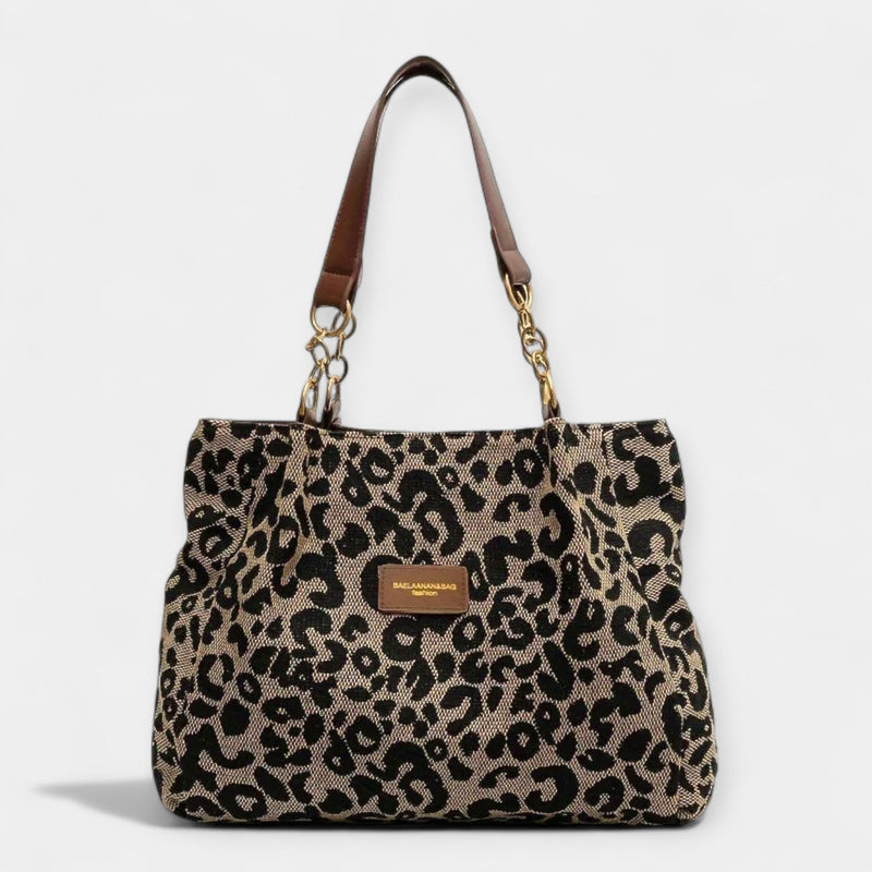 Bolsa de Ombro com Estampa Animal