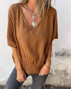 LENNOX – CAMISETA GOLA V APERTO