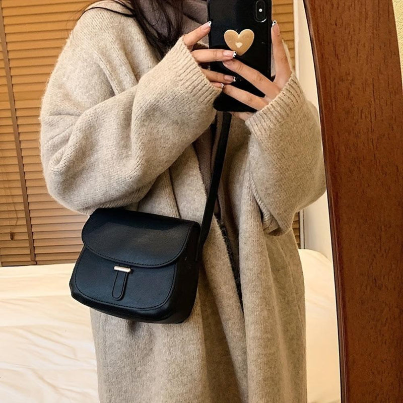 Aria™ Retro Grace | Bolsa Transversal Elegante de Sela