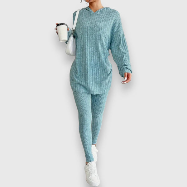 Conjunto confortável de duas peças