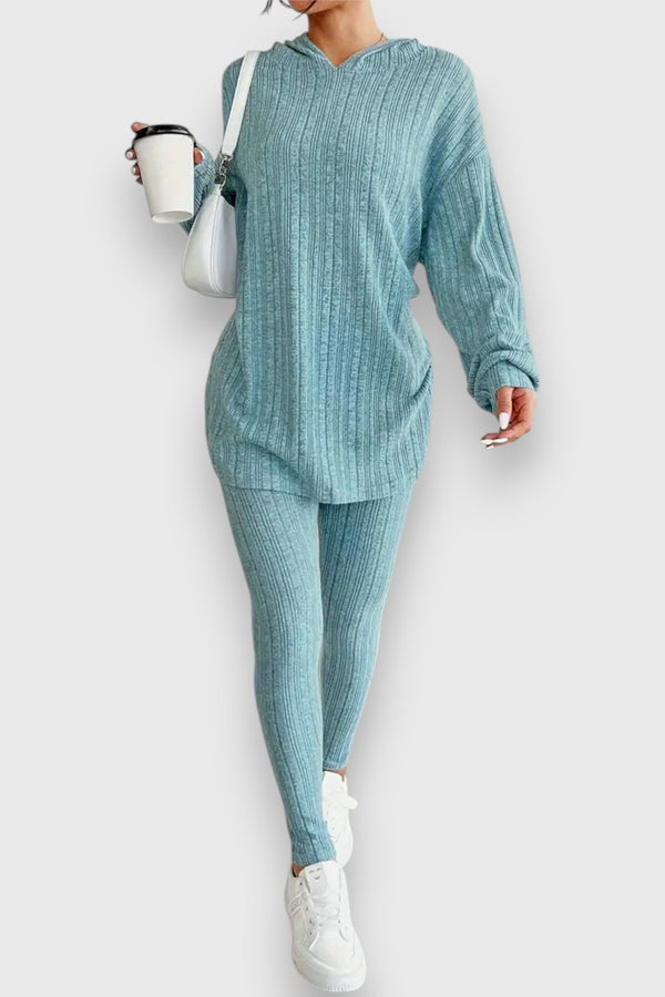 Conjunto confortável de duas peças