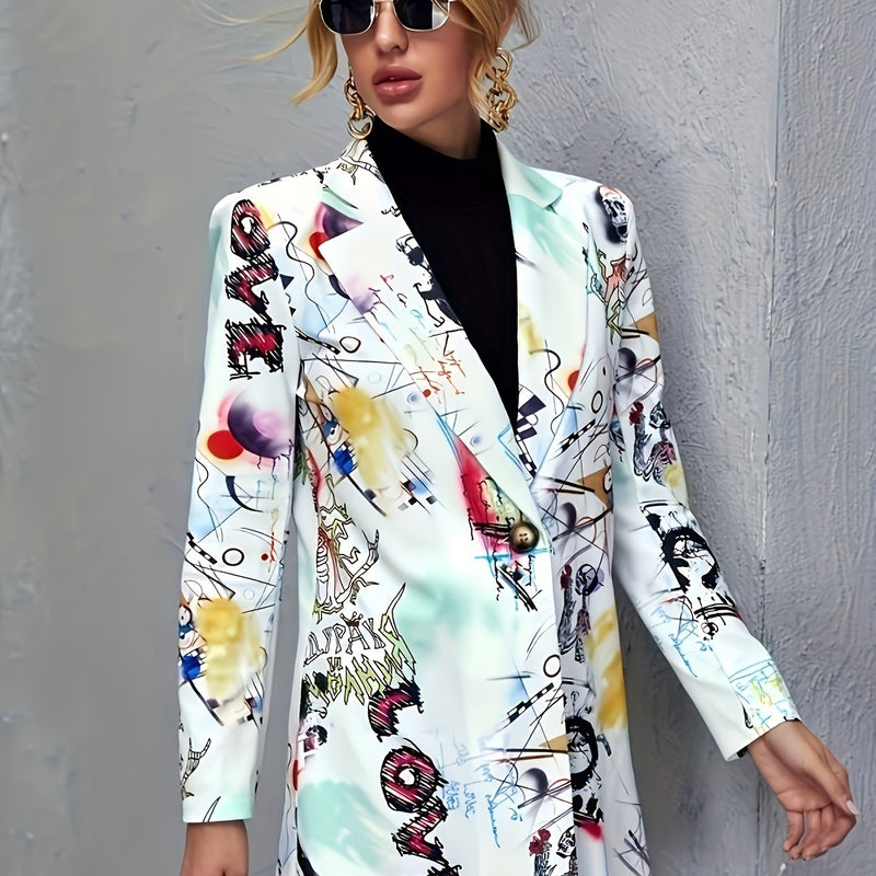 Avery™ - Blazer Grafite Moderno