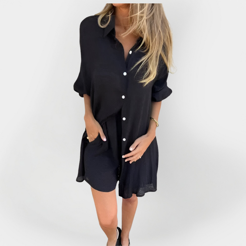 Conjunto Diário de Blusa e Shorts