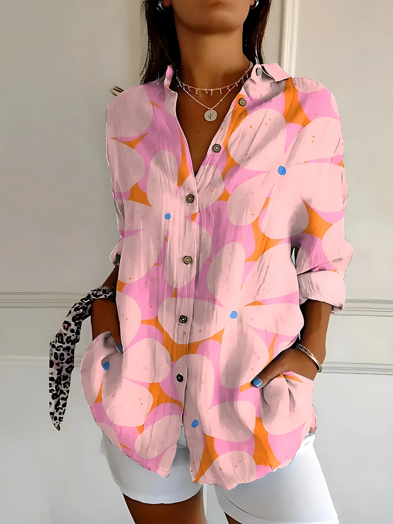 Viviana | Blusa Floral Wave
