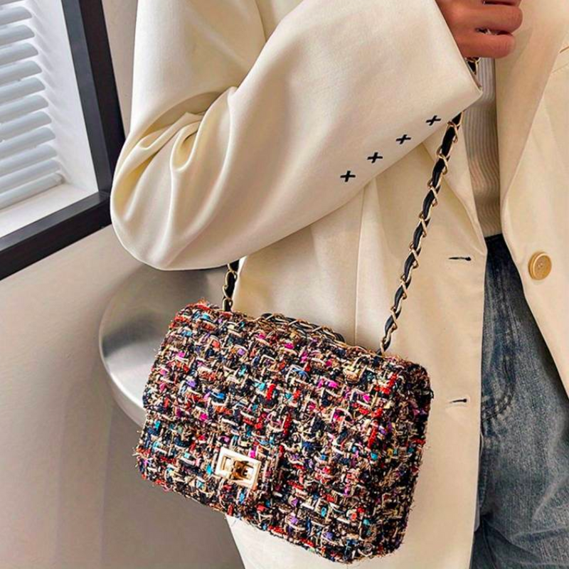 Madison™ - Bolsa de Ombro Elegante Feita à Mão