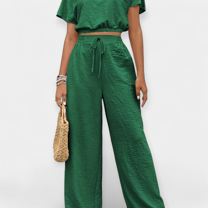 Conjunto Estiloso de Caimento Solto