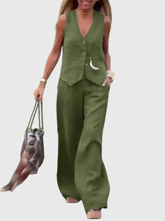 Mabel | Conjunto Elegante de Duas Peças