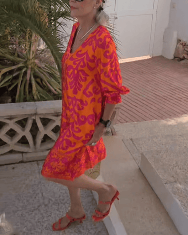 Luna - Vestido Floral Elegante