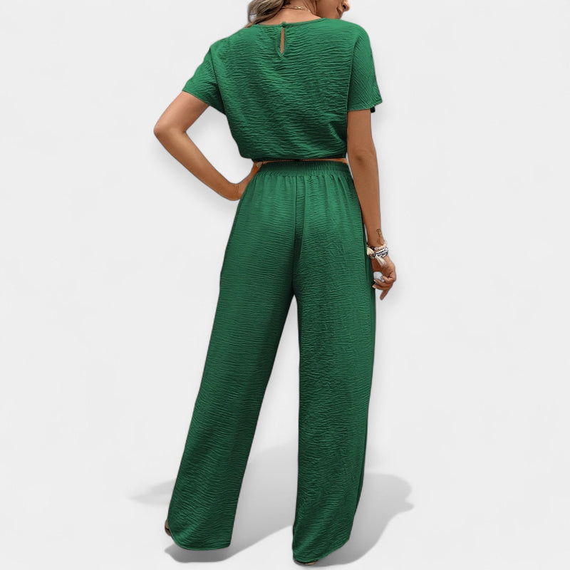 Conjunto Estiloso de Caimento Solto