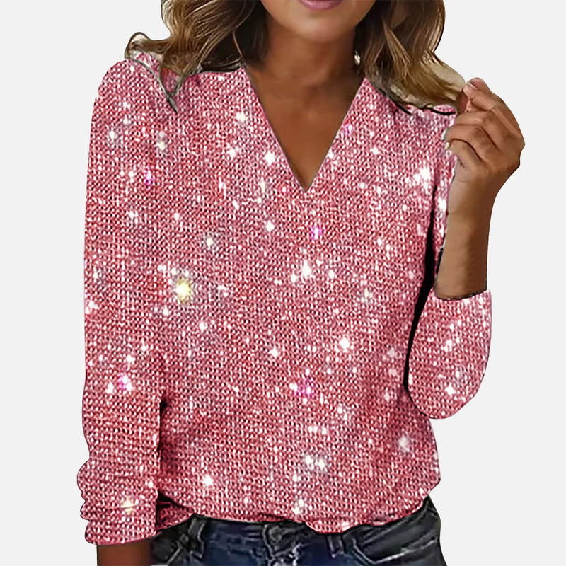 Jamie | Blusa Diamante com Decote em V