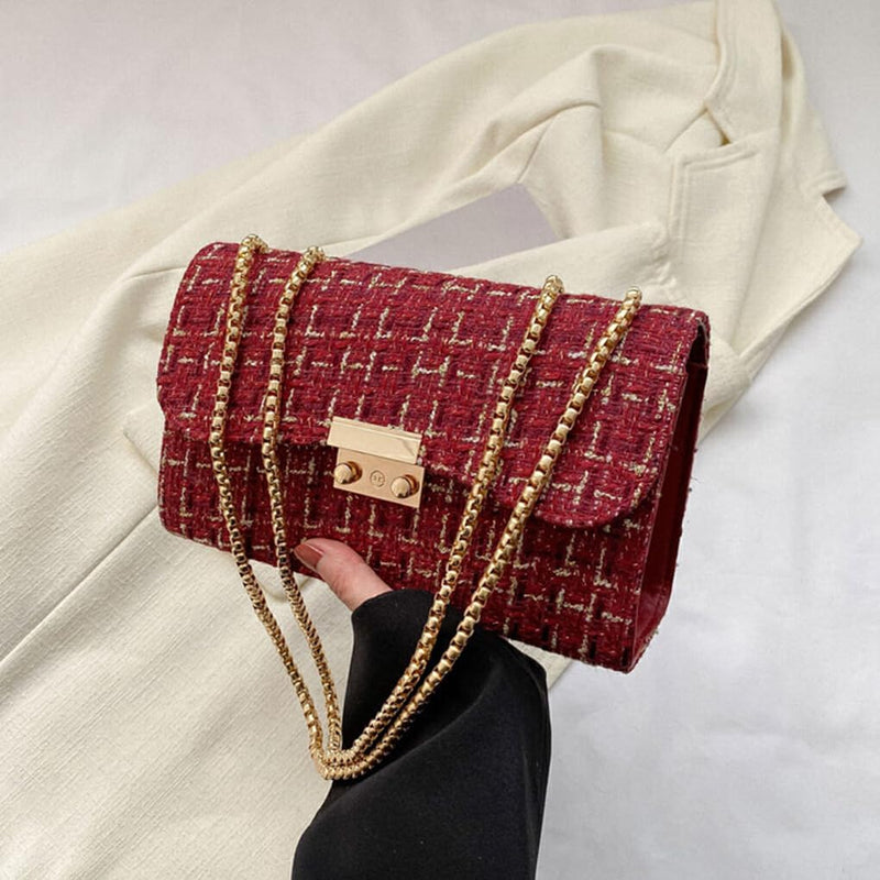 Addison™ - Bolsa Xadrez de Luxo