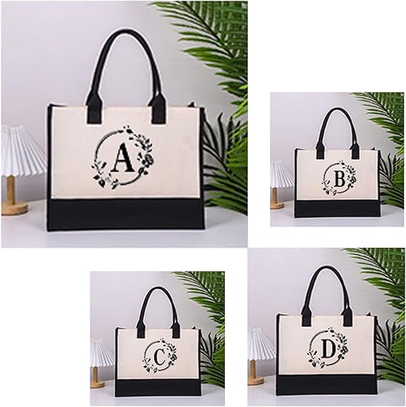 Harper™ - Bolsa Tote Personalizada com Letra