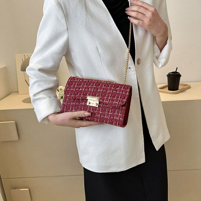 Addison™ - Bolsa Xadrez de Luxo