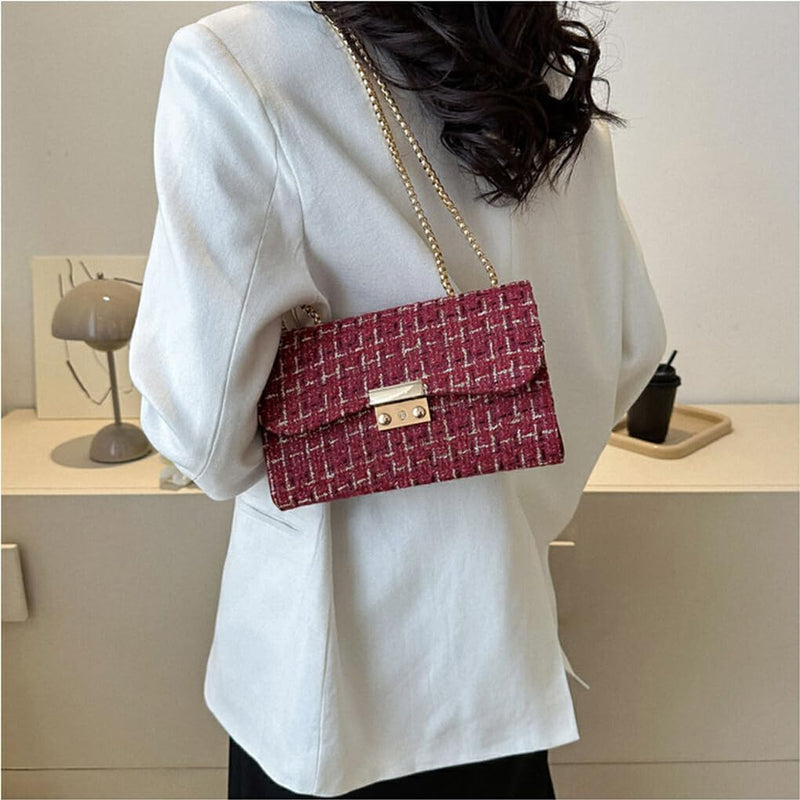 Addison™ - Bolsa Xadrez de Luxo