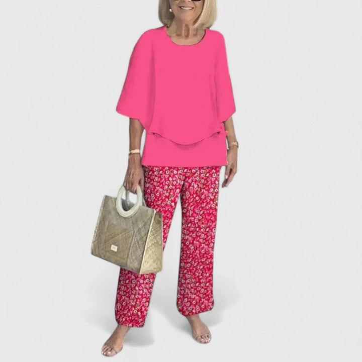 Martha | Conjunto sofisticado de duas peças
