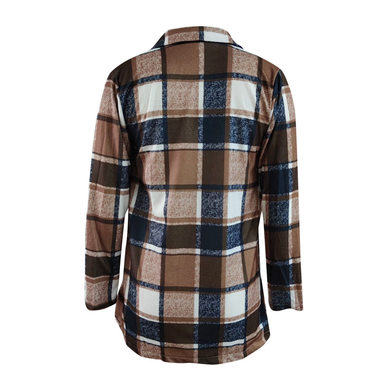 Avery™ - Blazer Vintage Xadrez