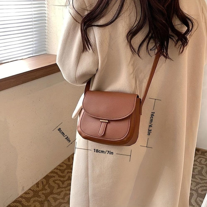 Aria™ Retro Grace | Bolsa Transversal Elegante de Sela