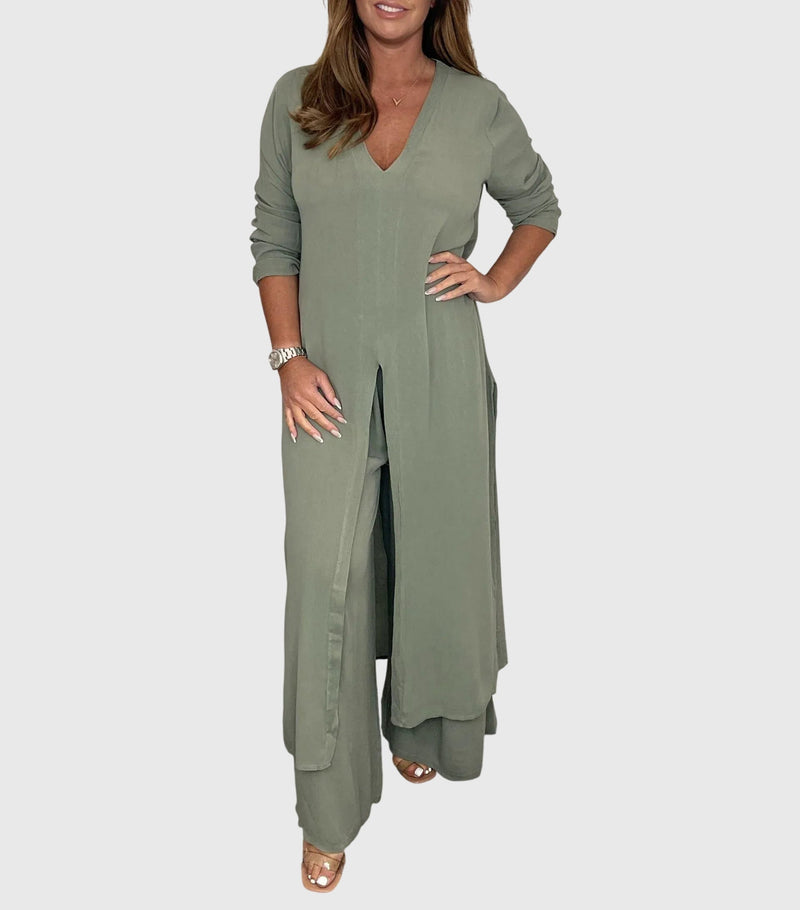 Olivia™ | Conjunto Elegante de Duas Peças