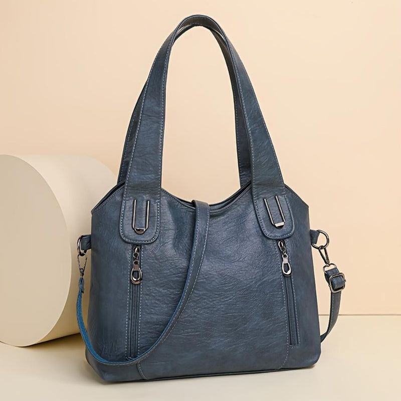 Bolsa de Ombro Lily™ Luxe Statement I Retro Tote
