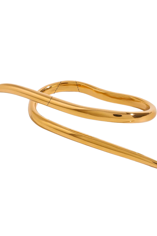Anel Dourado Duplamente Envolvido