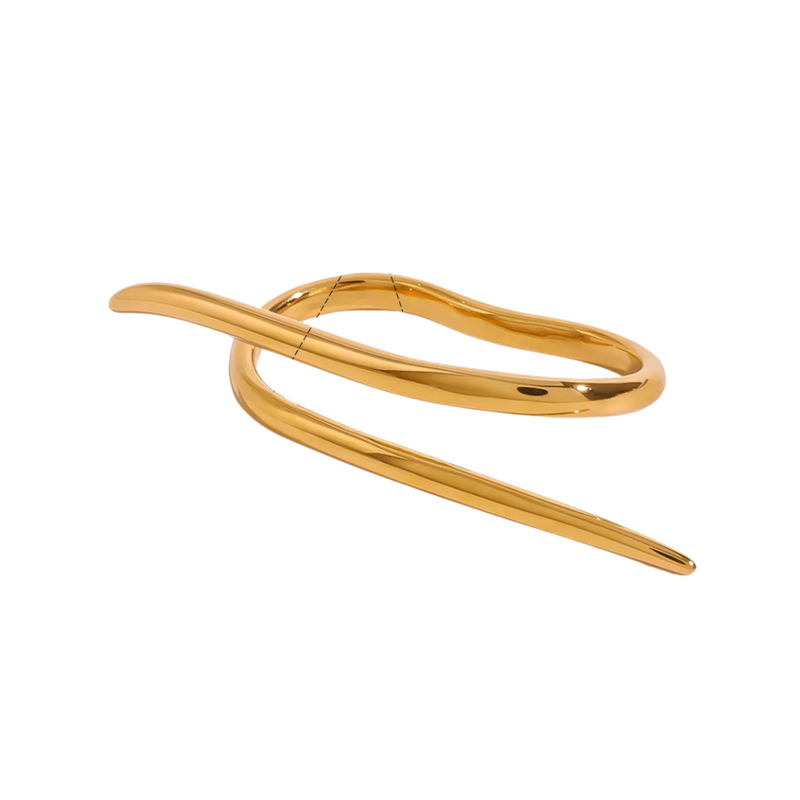 Anel Dourado Duplamente Envolvido
