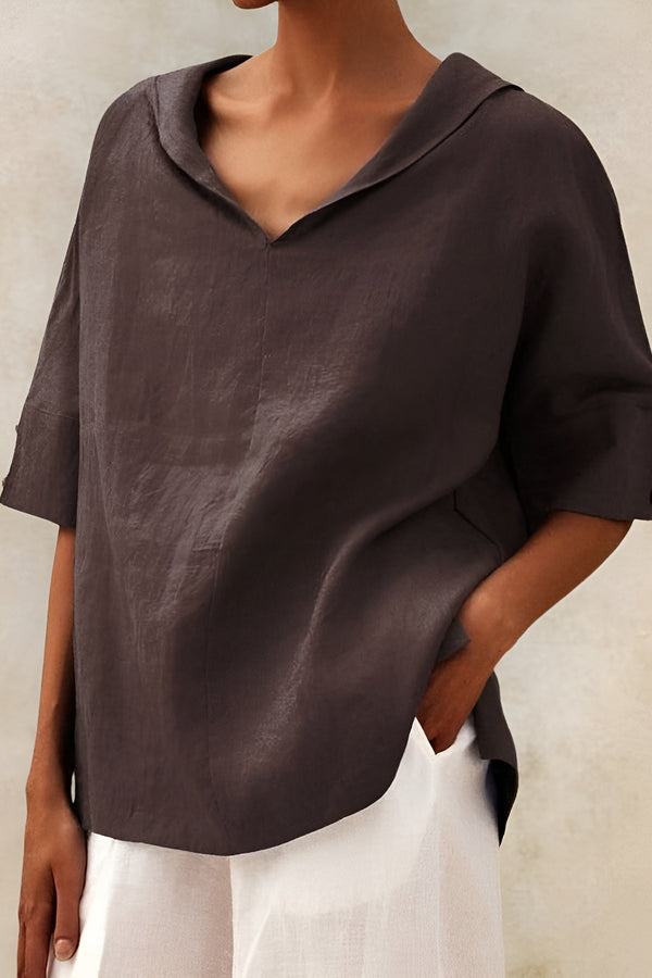 Lyndzi | Blusa de Linho