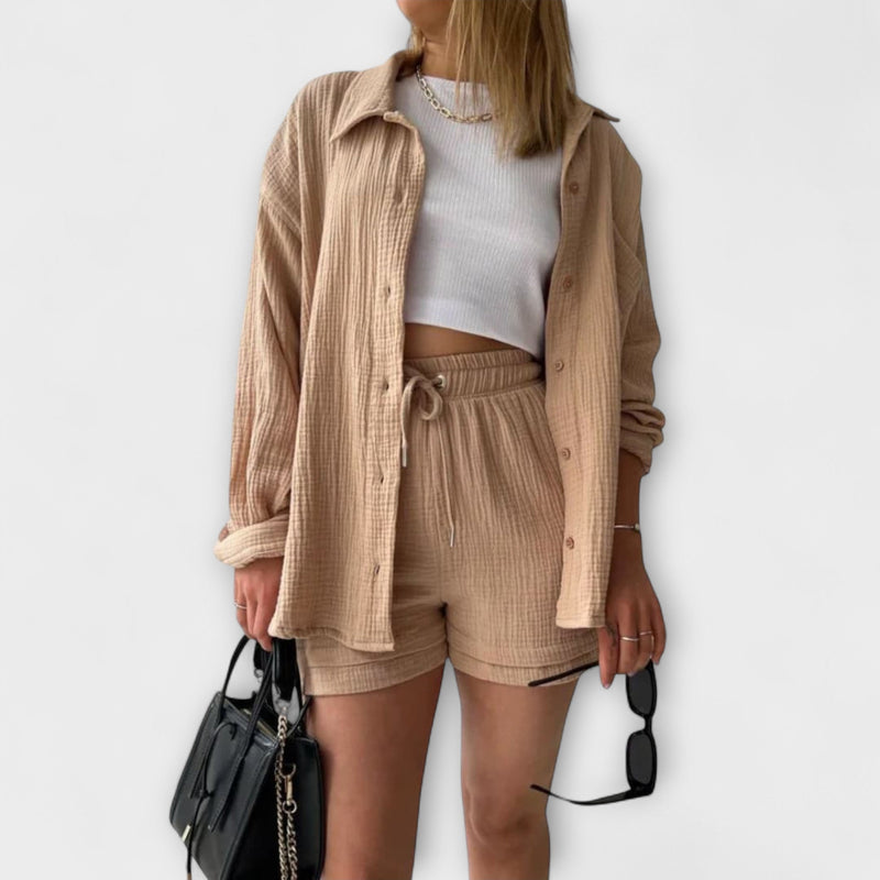 Roselina | Top e Calça Elegantes