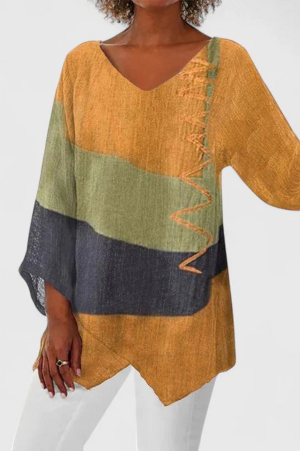 Elysia | Túnica sofisticada com decote em V