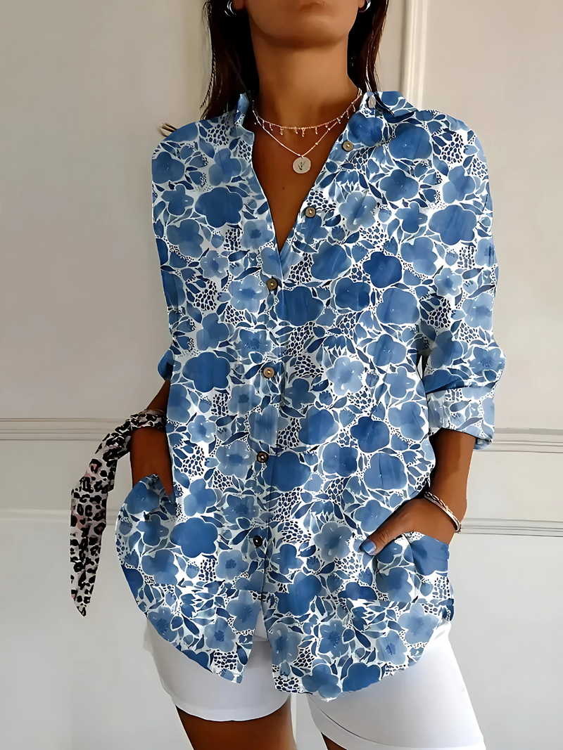 Viviana | Blusa Floral Wave