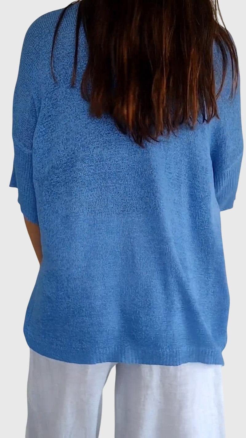 Cassandra™ | Blusa Elegante com Decote em V