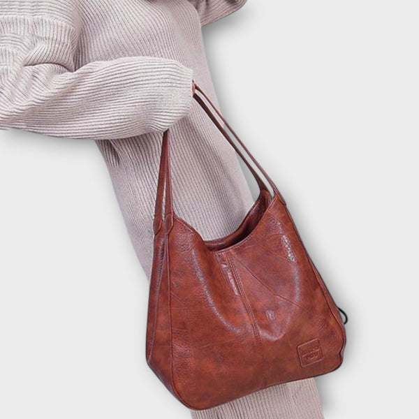Olivia - Bolsa Vintage de Couro