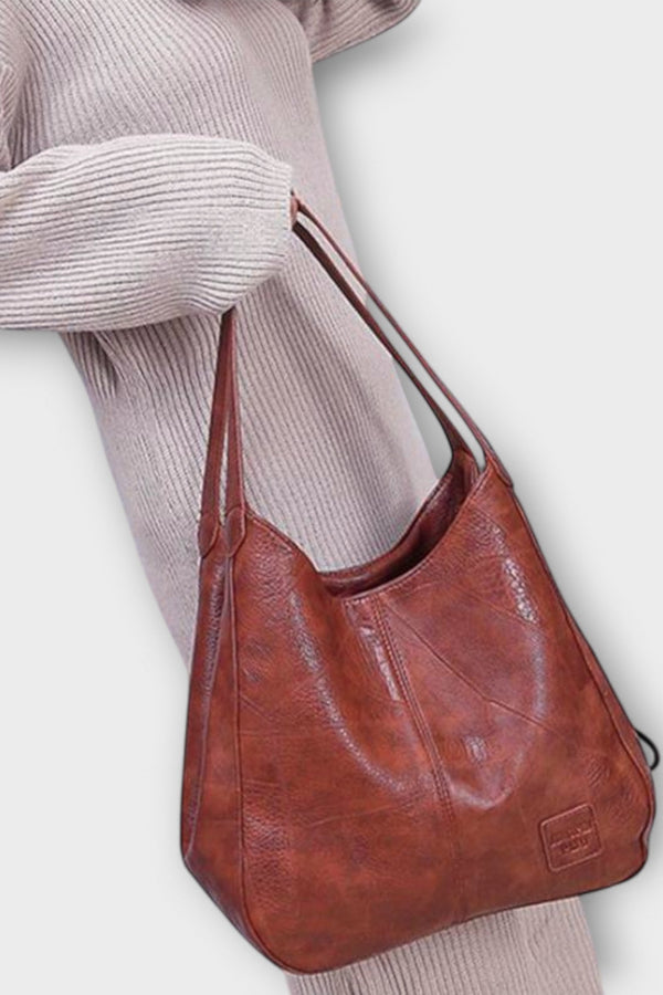 Olivia - Bolsa Vintage de Couro