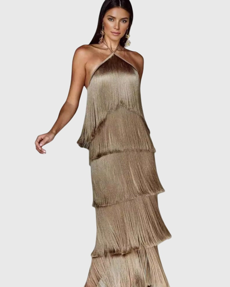 Artiselle™ - Vestido com Franjas