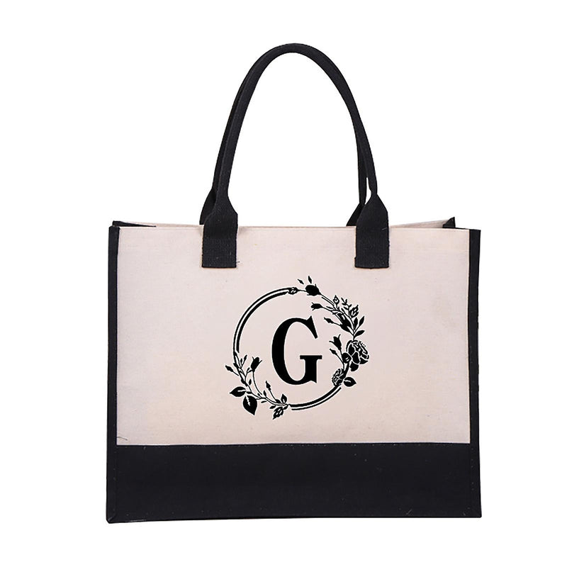 Harper™ - Bolsa Tote Personalizada com Letra